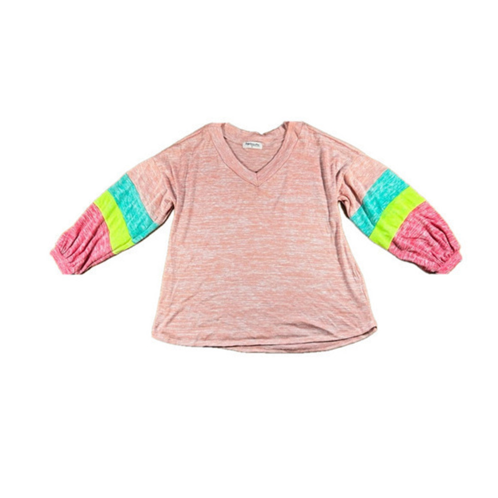 Impressions Color Block Long Sleeve Tee